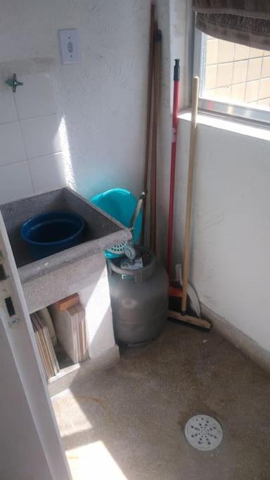 Kit Na Tupi, Frente Mar, Vaga Garagem Rotativa Lägenhet Praia Grande  Exteriör bild