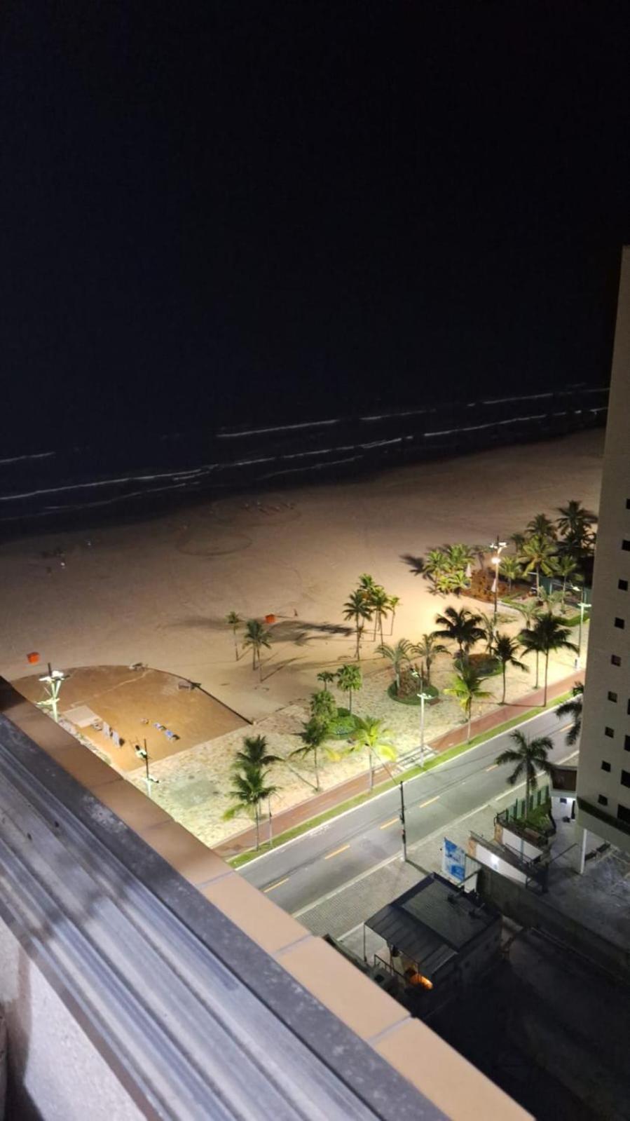 Kit Na Tupi, Frente Mar, Vaga Garagem Rotativa Lägenhet Praia Grande  Exteriör bild